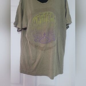Vintage Men's Olive Graphic Tee